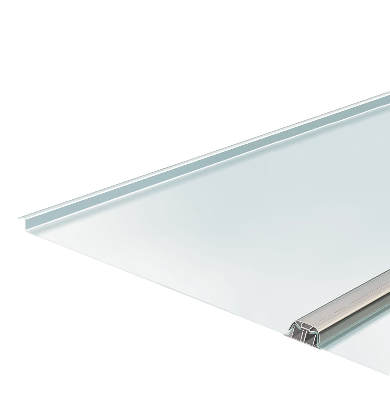 Takplate 4 mm polykarbonat 3000 x 585 mm klar Takplate 4 mm polykarbonat 3000 x 585 mm klar