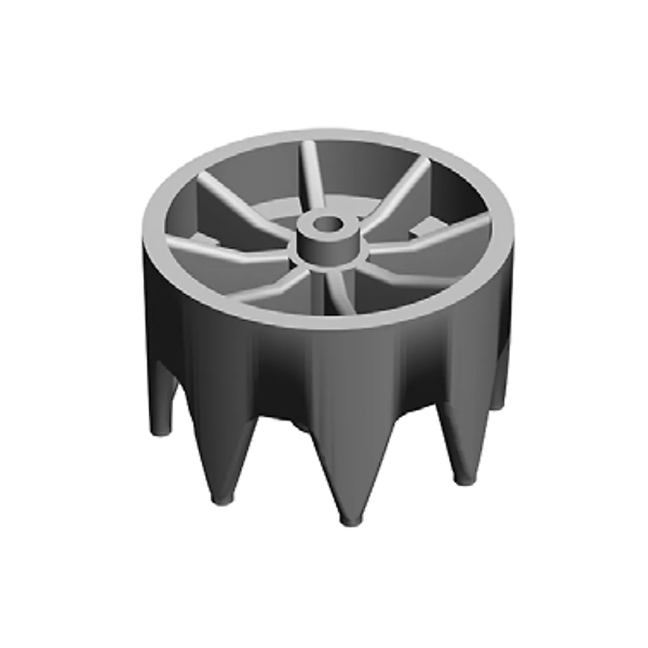 Forskalingsanslag uten spiker rund Forskalingsanslag uten spiker rund