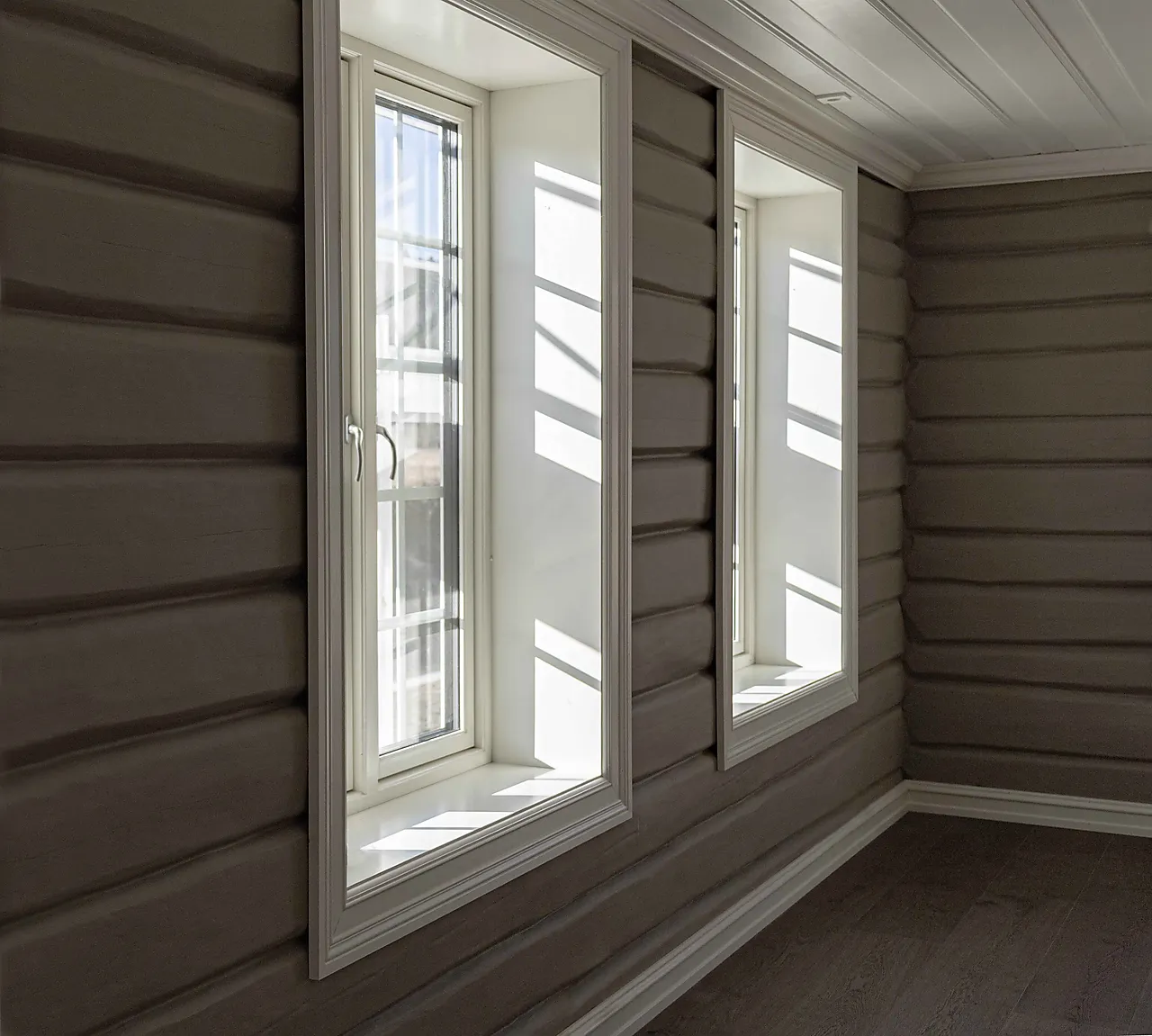 Dørsett furu 18x120 utforing klassisk hvit null - 18x120 - 3 - Miniatyr