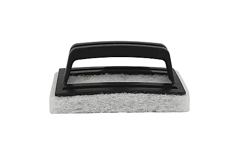 Skurepad hvit m håndtak 150x90x20mm nordic tools