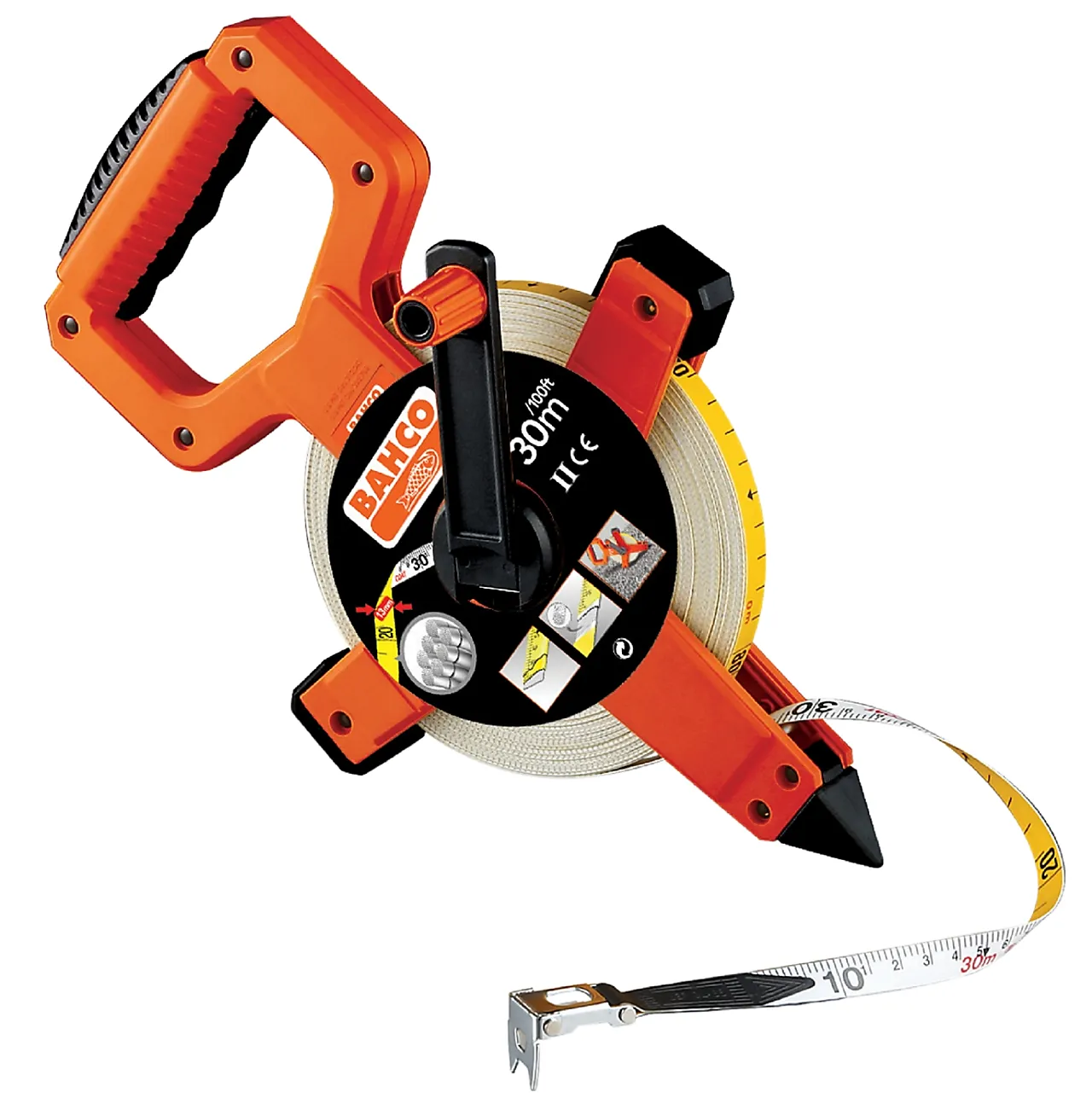 MÅLEBÅND 50M 13MM GLASSFIBER LTS-50 MÅLEBÅND 50M 13MM GLASSFIBER LTS-50