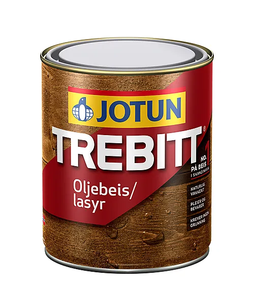 Trebitt oljebeis hvit 0,75 liter