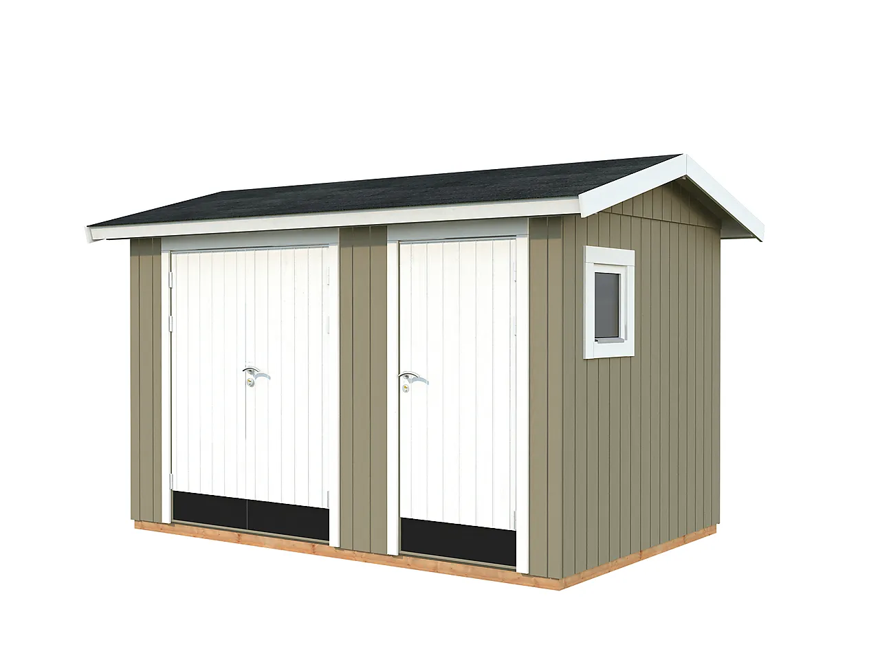 Redskapsbod Olaf 7,6 m² null - null - 3 - Miniatyr