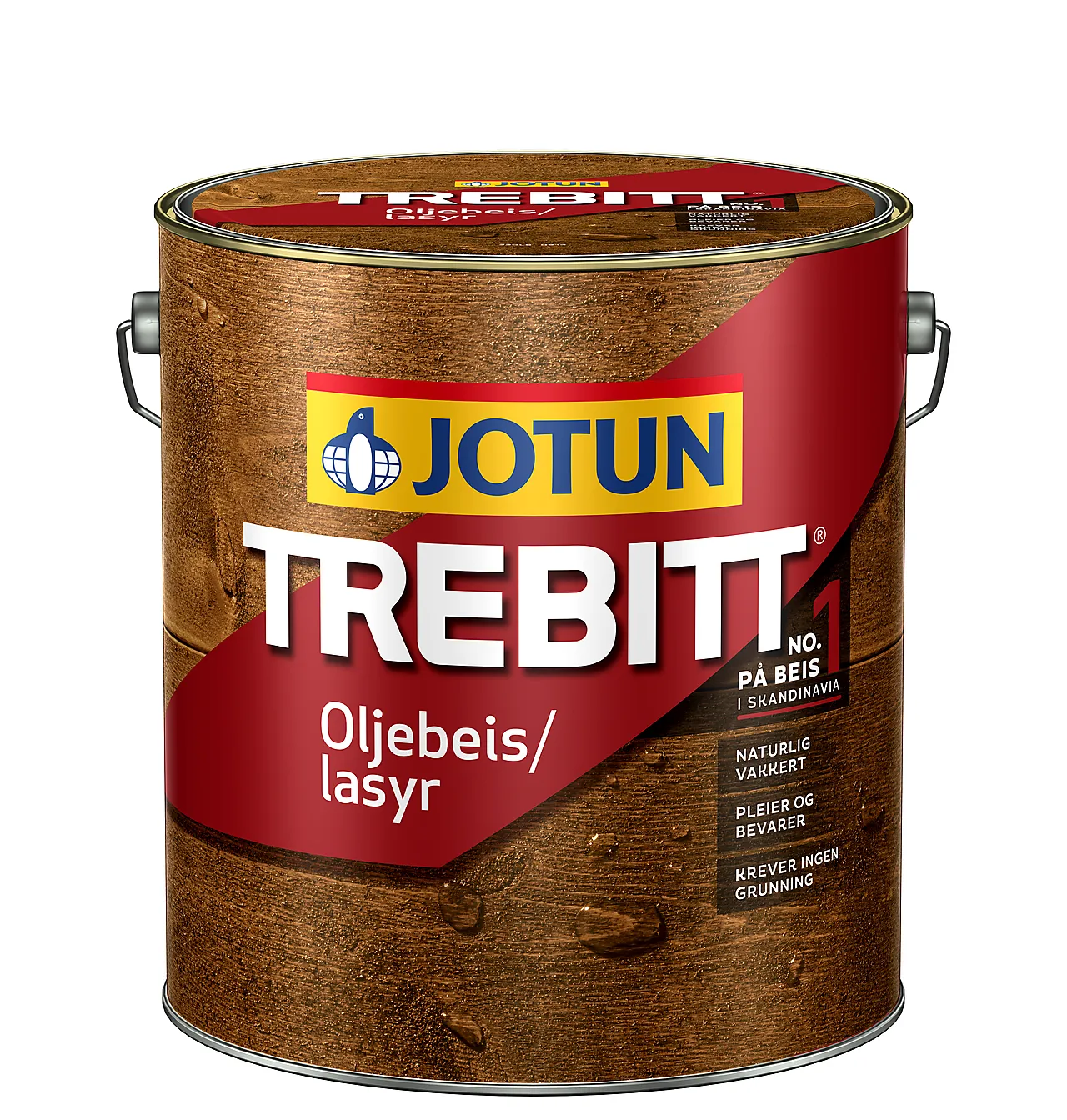 Trebitt oljebeis hvit 10 liter Trebitt oljebeis hvit 10 liter