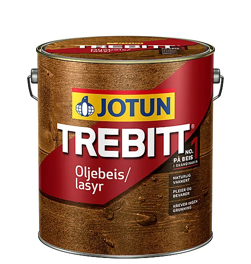 Trebitt oljebeis hvit 10 liter