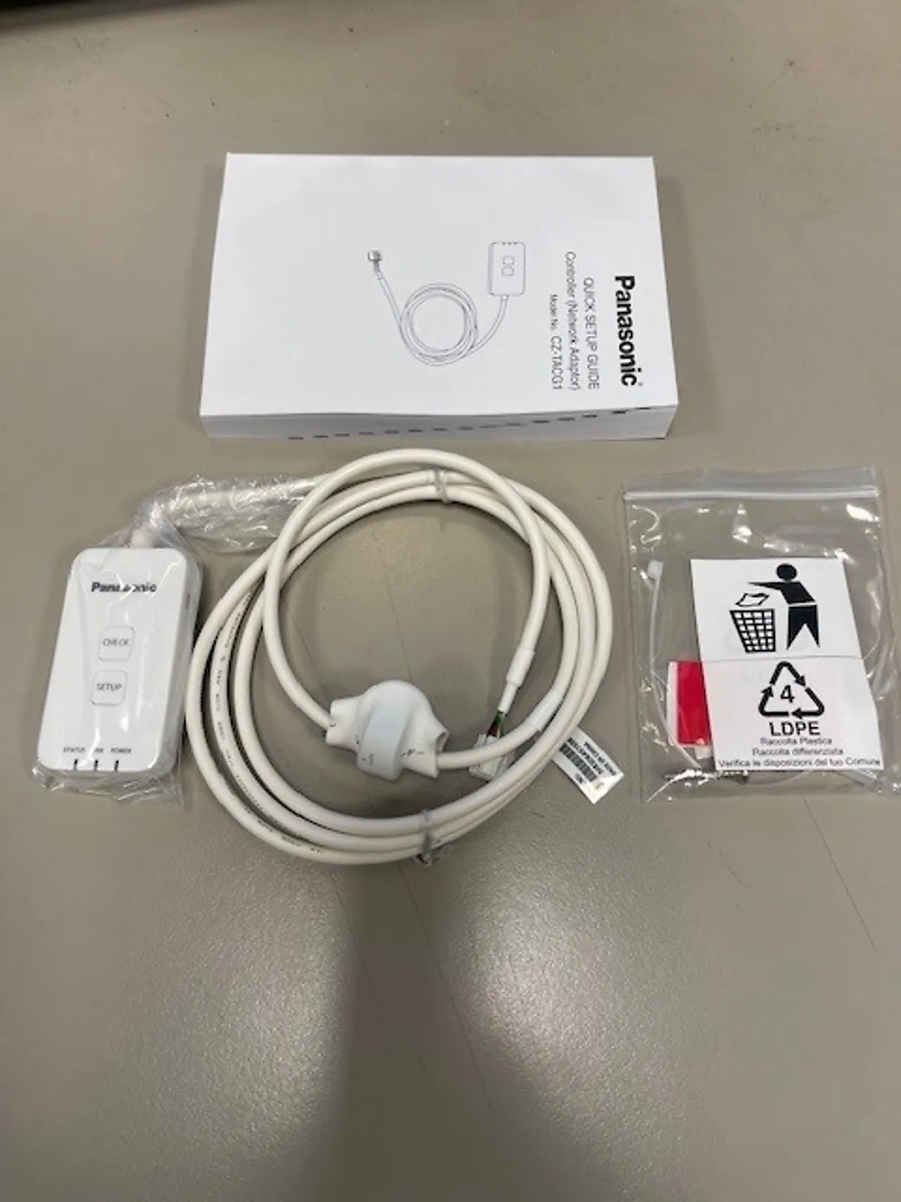 Panasonic Varmepumpe CZ-TACG1 Wi-Fi Control