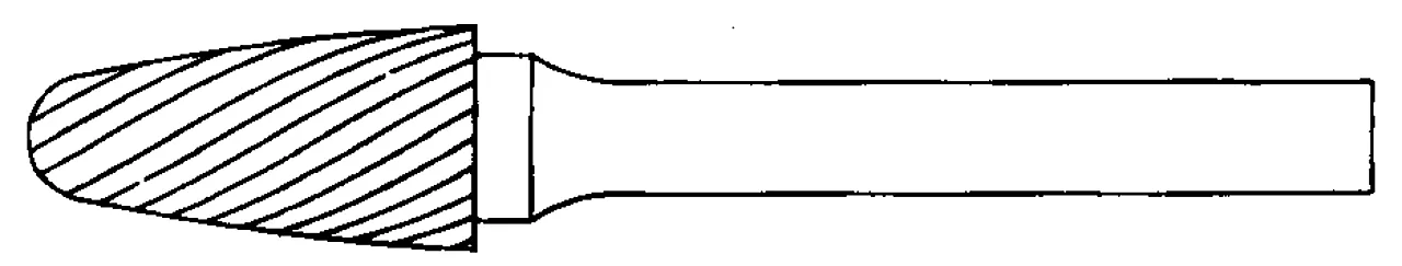 Hardmetallfil f61225-6