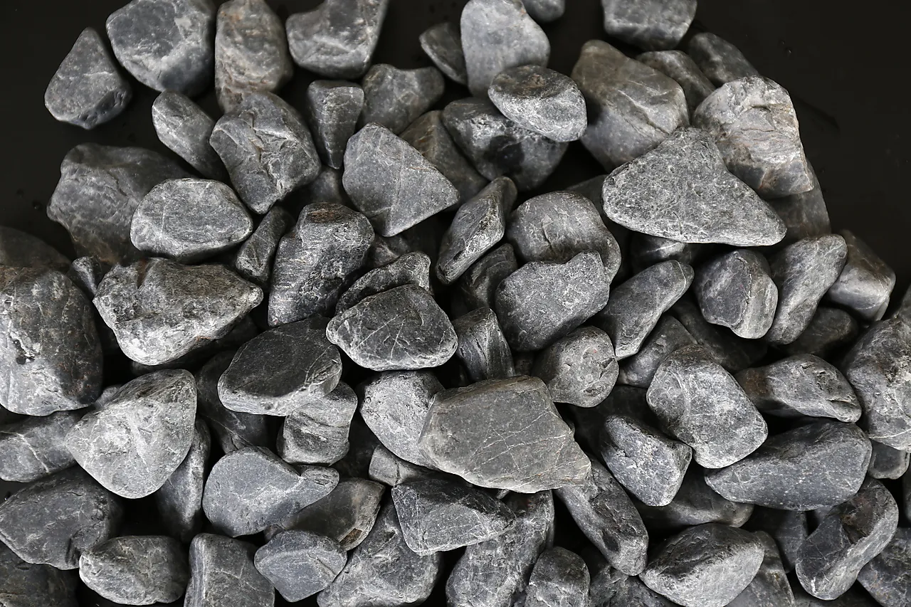 Dekorstein 20/30 20kg sort tromlet og vasket 20-30 mm null - null - 2 - Miniatyr