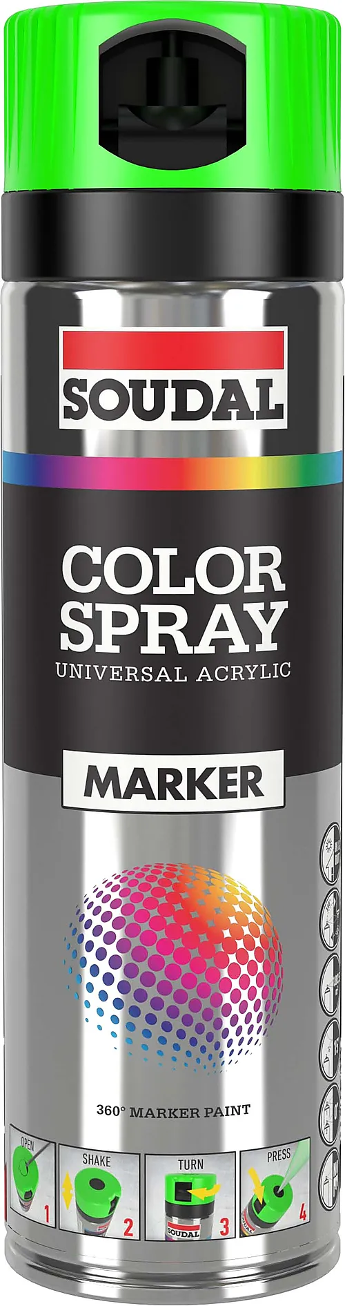 Merkespray Fluo 500 ml grønn