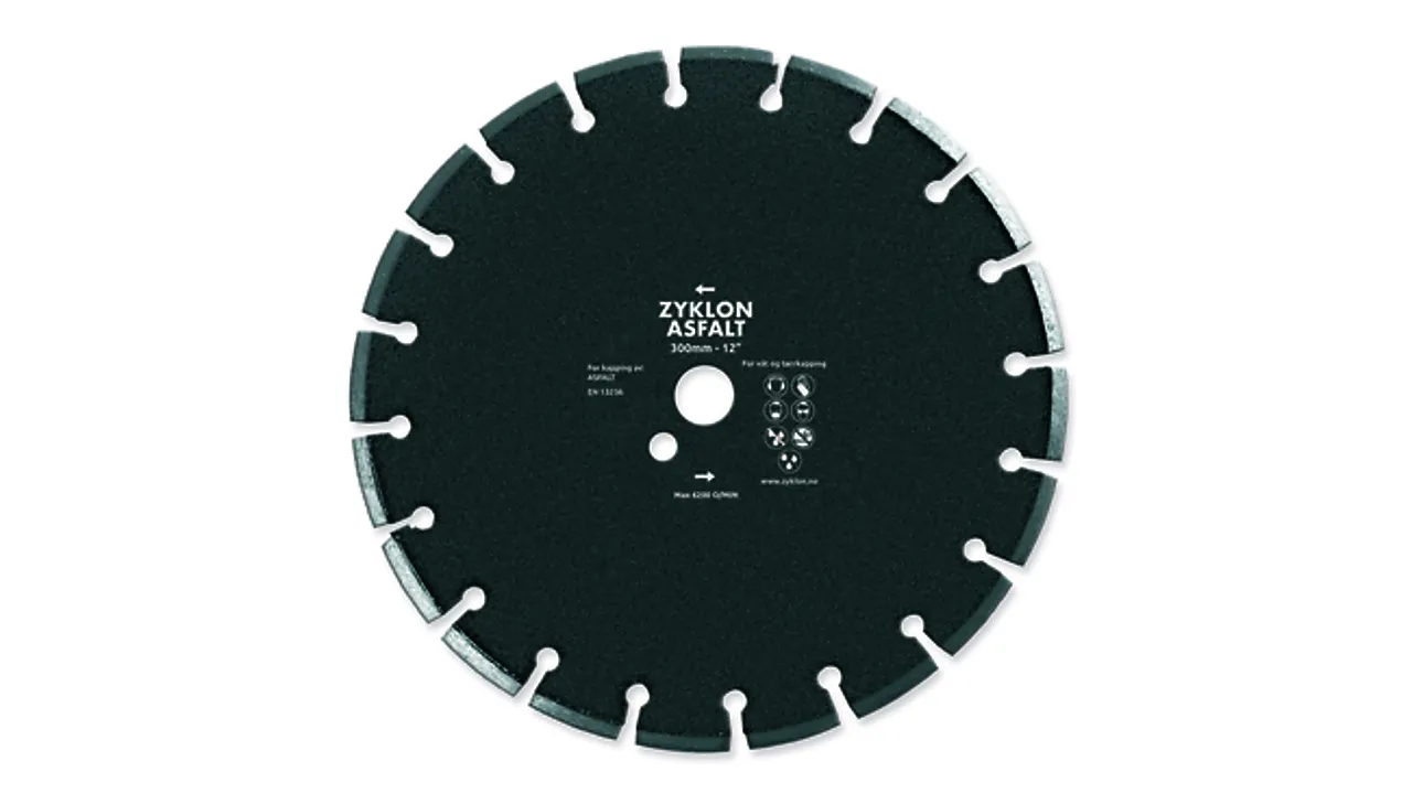 Diamantbl 300x3.2x7x25 asfalt 3.2mm tykk 25.4 mm diam. Spindel Diamantbl 300x3.2x7x25 asfalt 3.2mm tykk 25.4 mm diam. Spindel