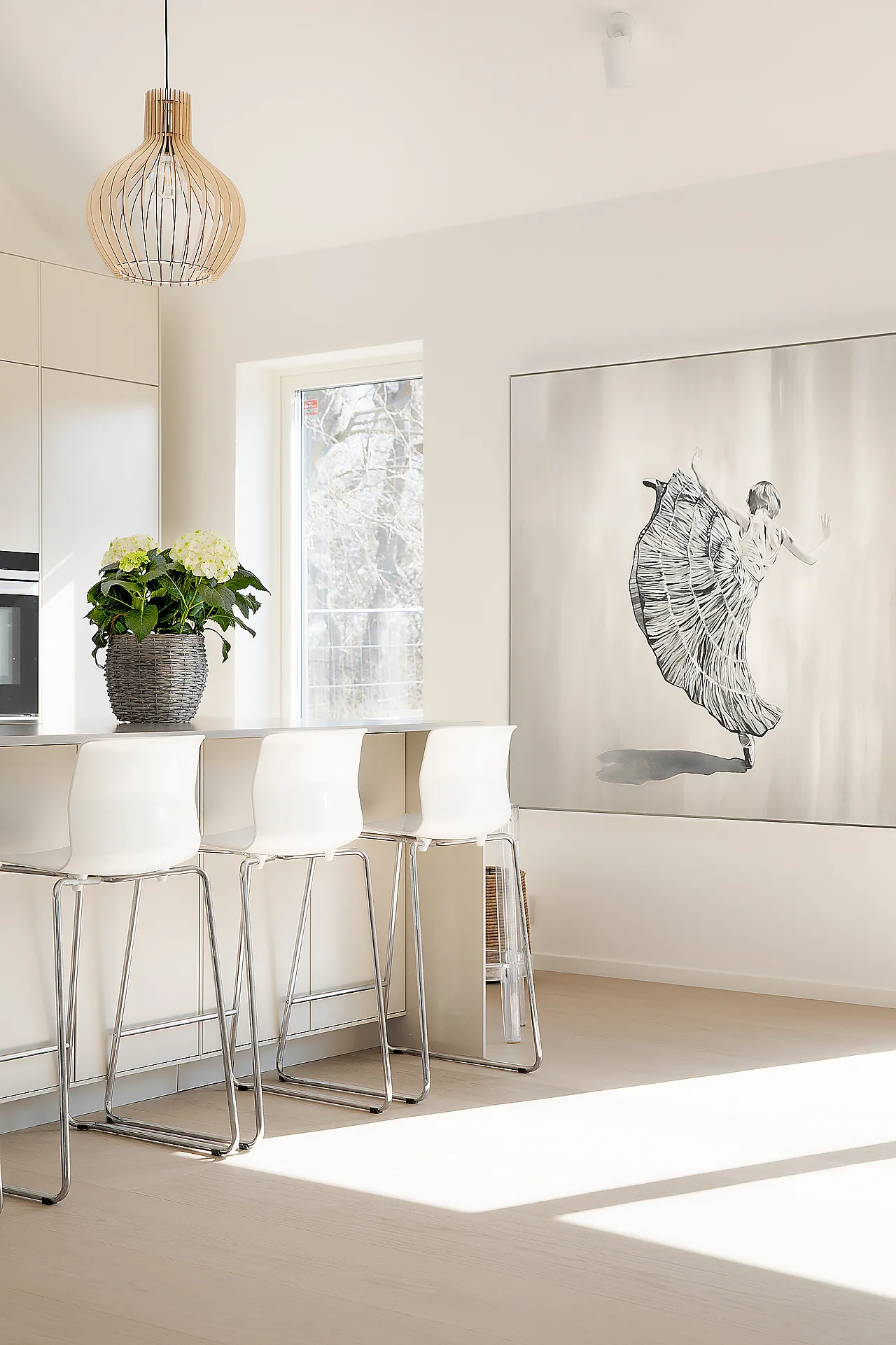 Tregulv herdet matt lakk gryby 27,3 cm 1-stav null - null - 2 - Miniatyr