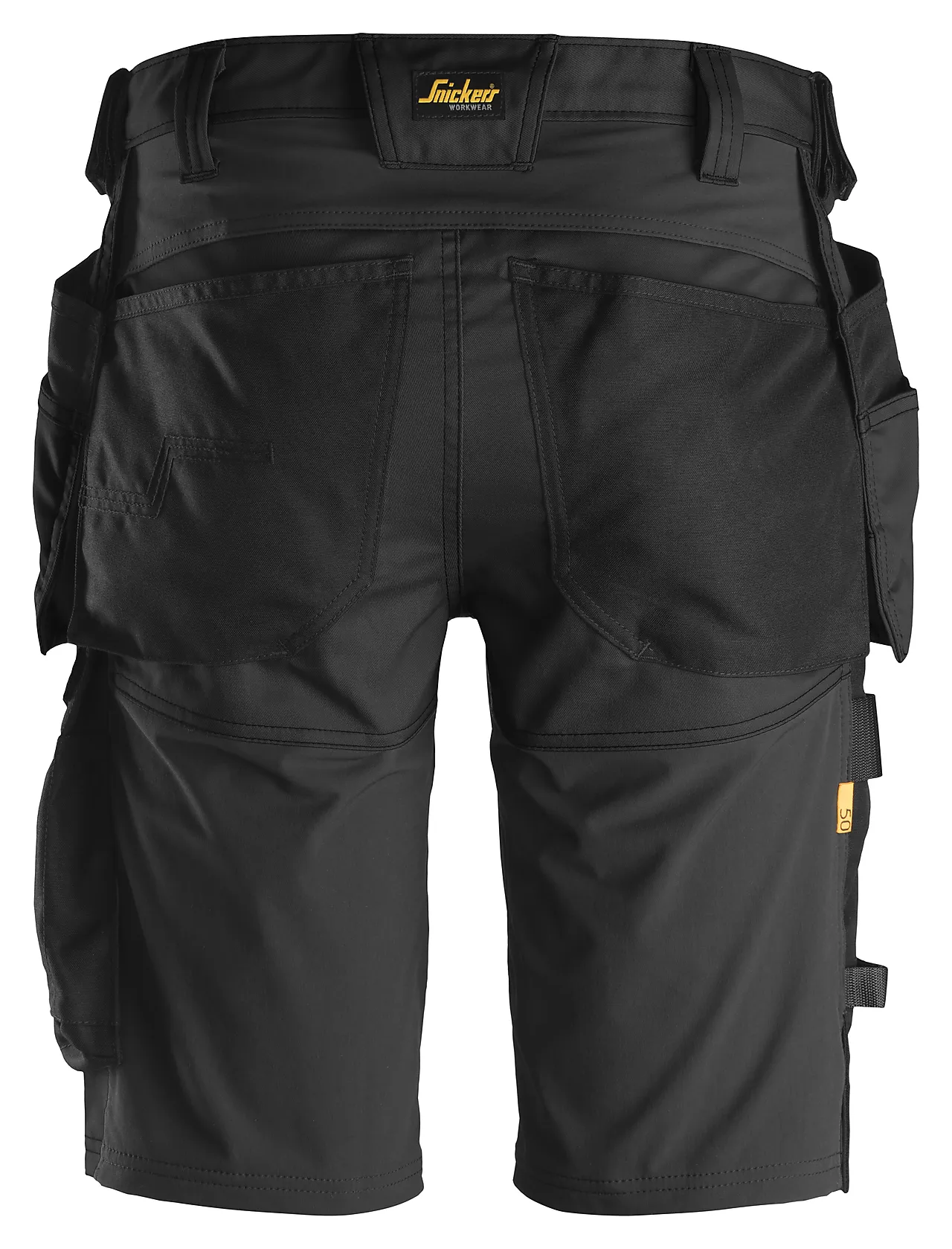 Snickers håndverkershorts 6141 sort/sort str 56 AllroundWork null - null - 2 - Miniatyr
