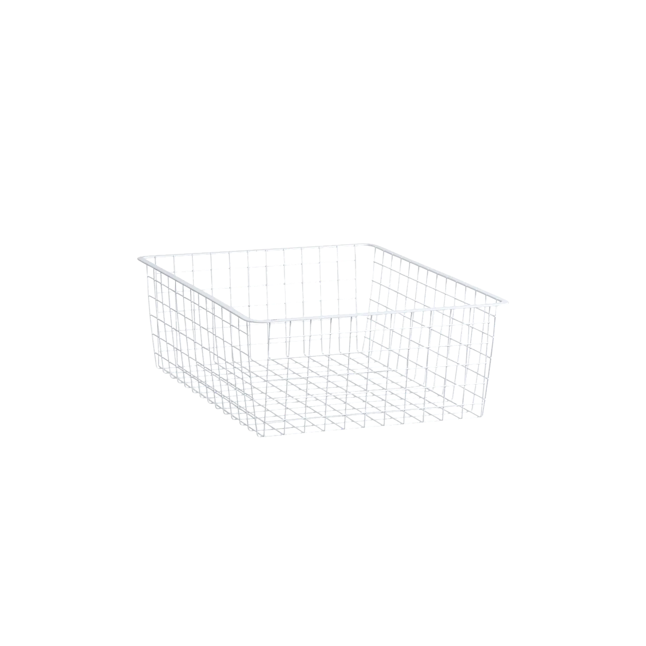 Garderobekurv 427x527x185 mm hvit for stativbredde 45 cm