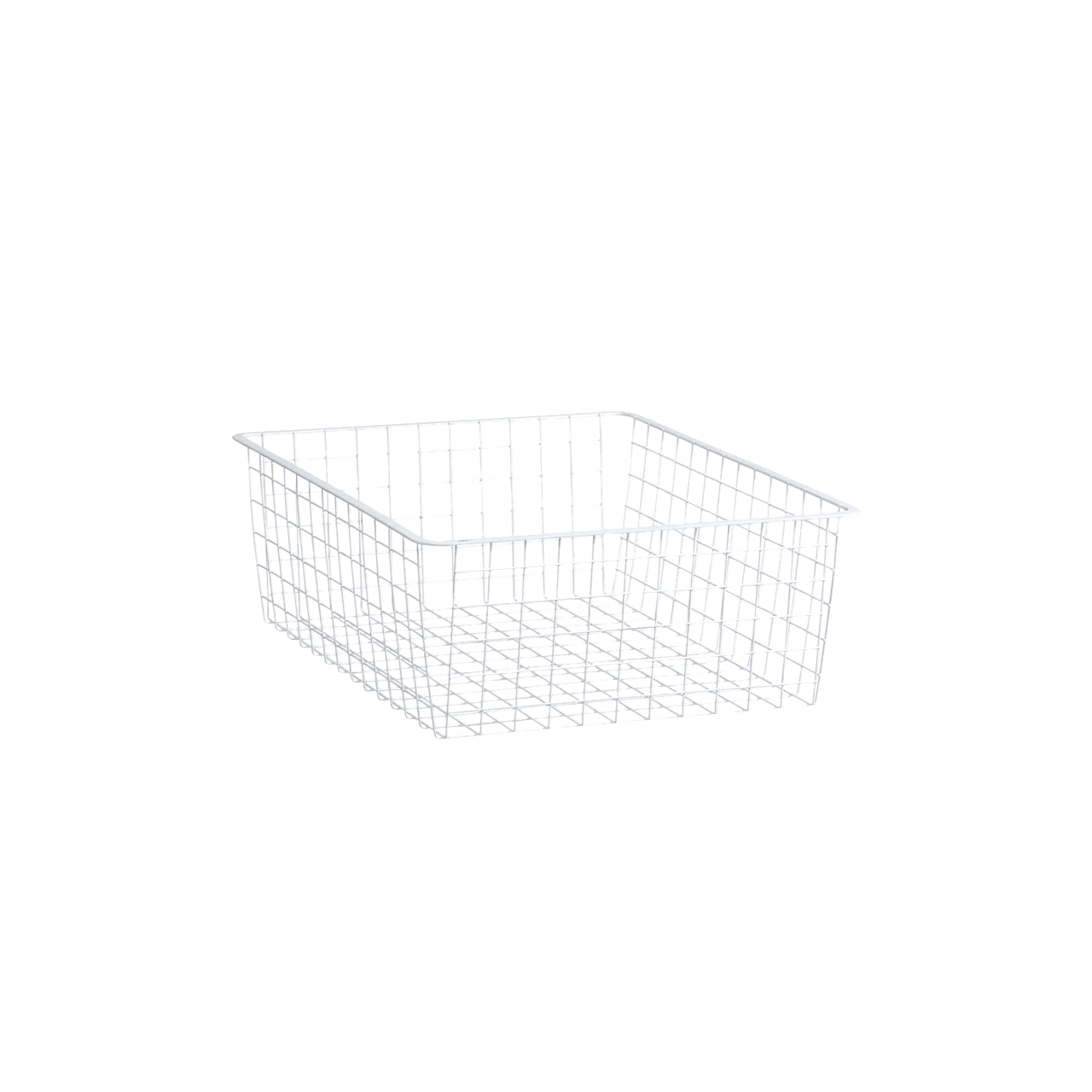 Garderobekurv 427x527x185 mm hvit for stativbredde 45 cm