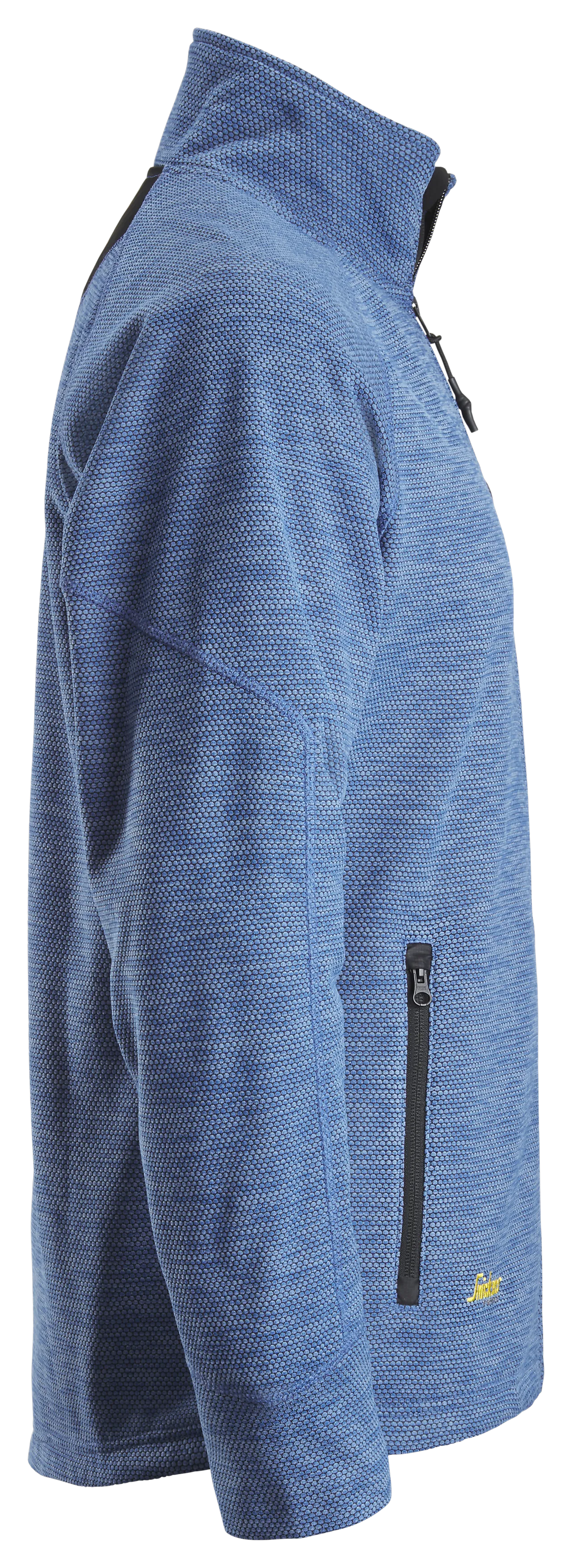 Fleecejakke 8042 blå/sor l snickers workwear null - L - 3 - Miniatyr