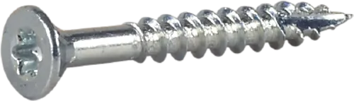 Treskrue essdrive senkhode blankforsinket 3x25 mm 20 stk