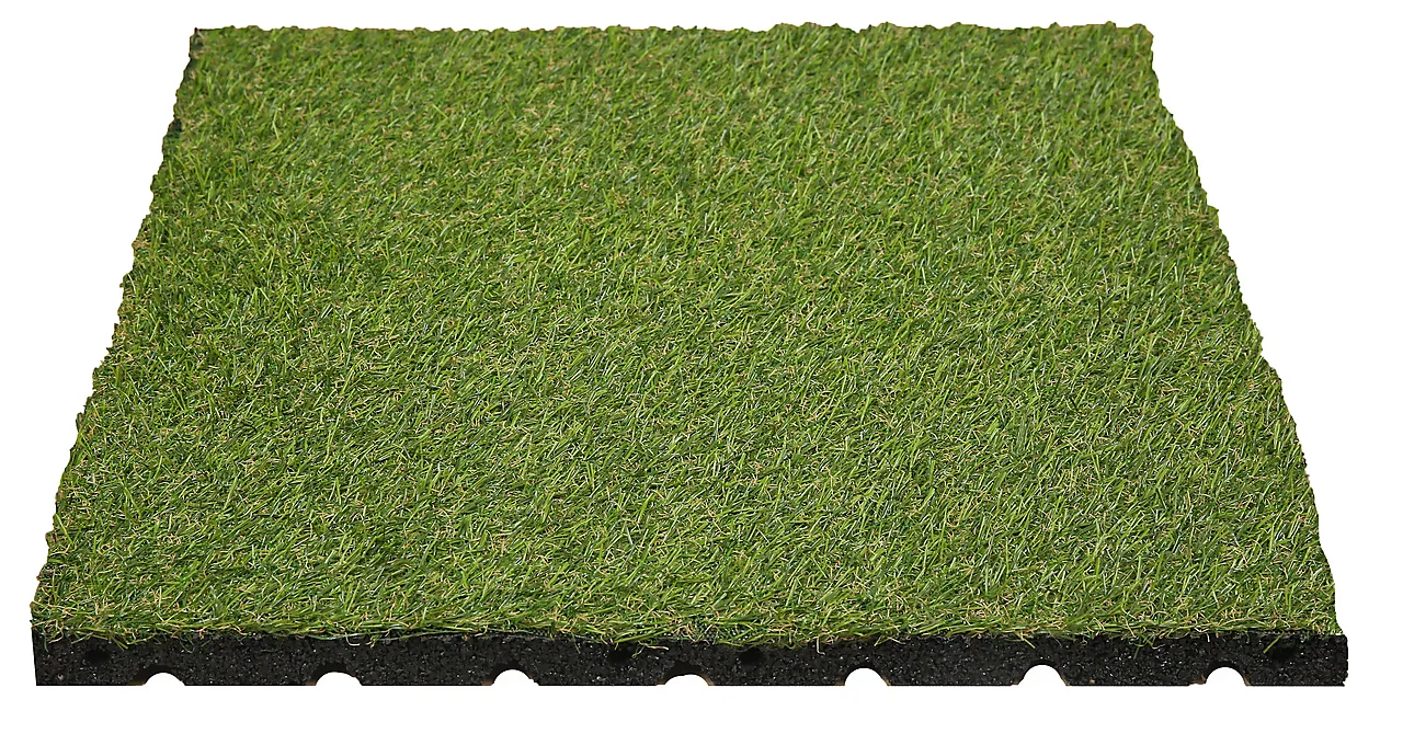 Gummihelle kunstgress 50x50 cm