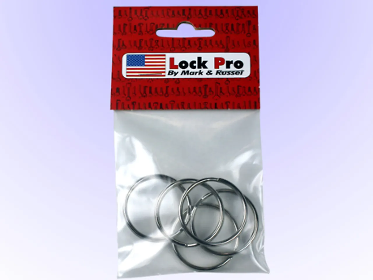 Nøkkelring 35mm 5-pk gds