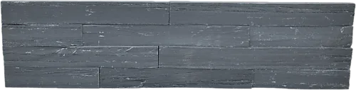 Forbl.stein stone wall sort 60x15 stone wall sort panel