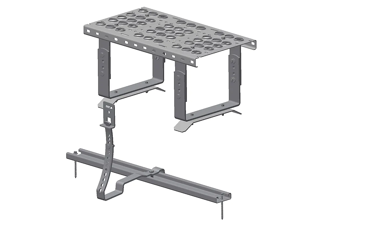 Topp platå tp f-230 sort ral 9005 Topp platå tp f-230 sort ral 9005
