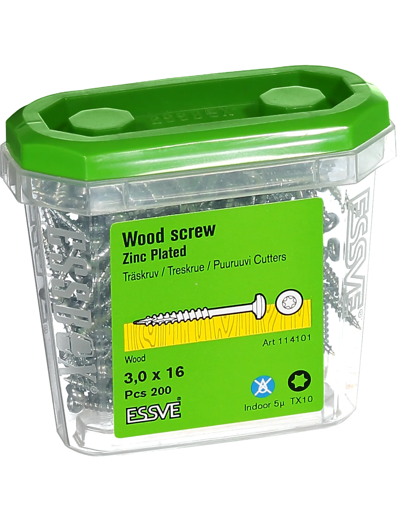 Treskrue inv ph 3x16 fzb a-200panhode null - null - 2 - Miniatyr