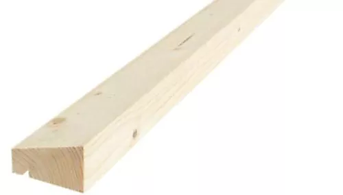 Vannbrett 45x58 mm gran/furu