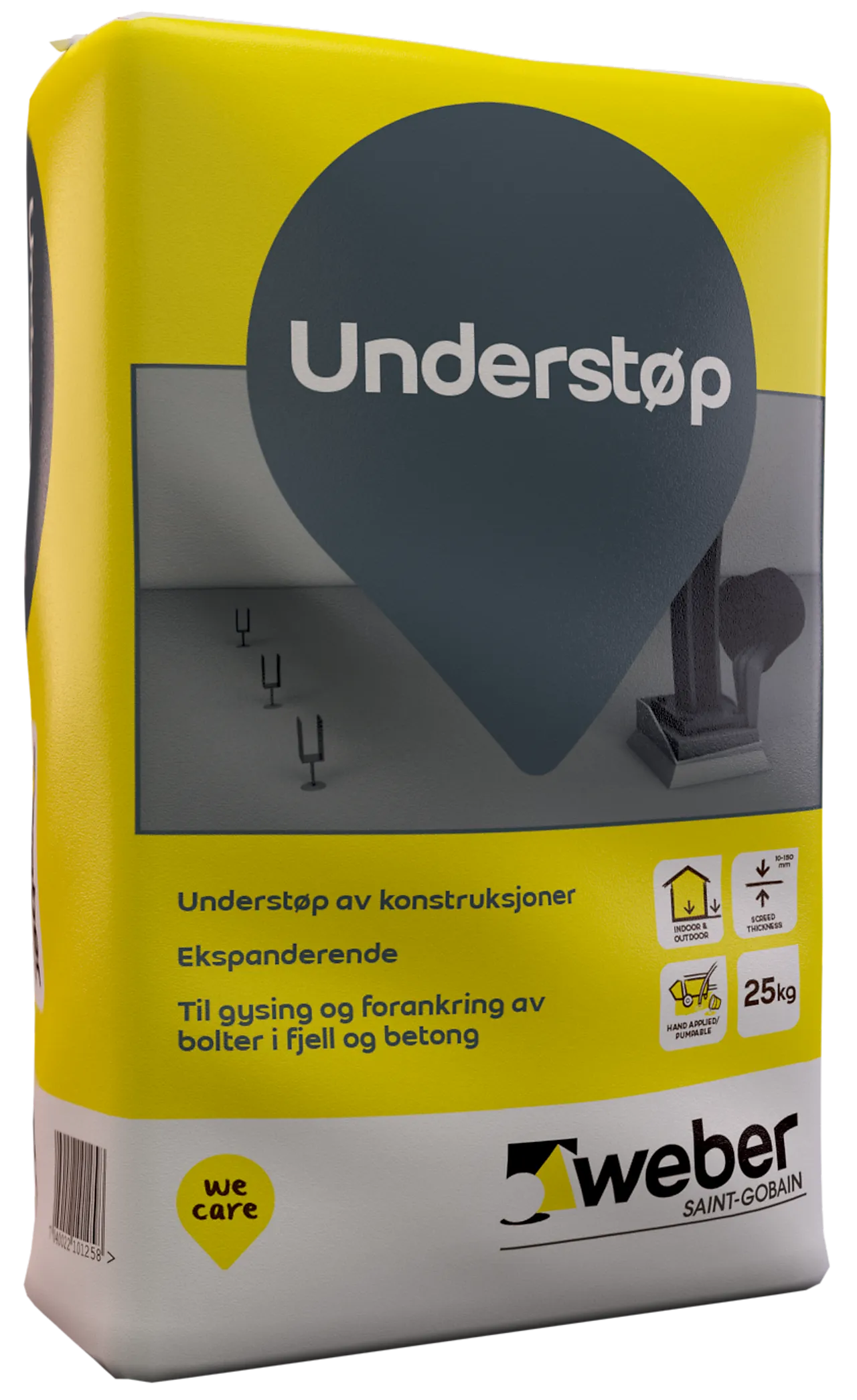 Understøp 25 kg