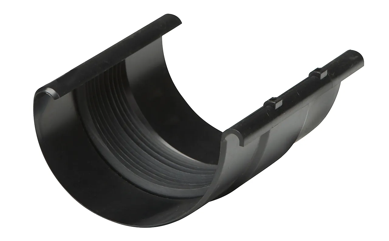 Skjøtestykke til takrenne sort Skjøtestykke til takrenne sort