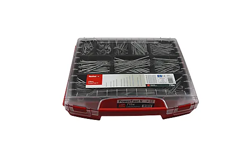Skruekoffert I-Boxx PowerFast II Bonus Zinc