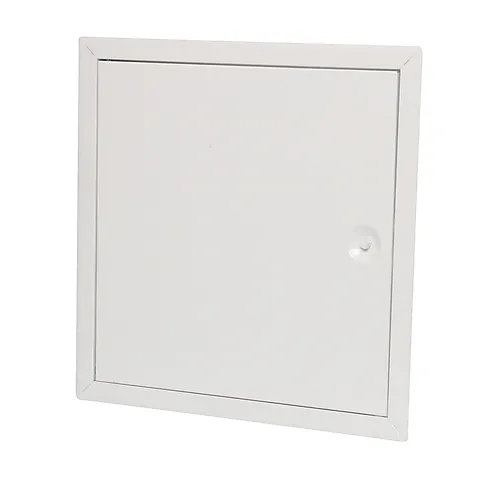 Inspeksjonsluke 300 x 300 mm hvit stål