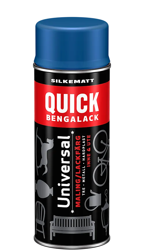 Bengalack spray sløret safir silkematt 400 ml