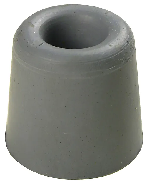 Dørstopper gummi grå 30 mm