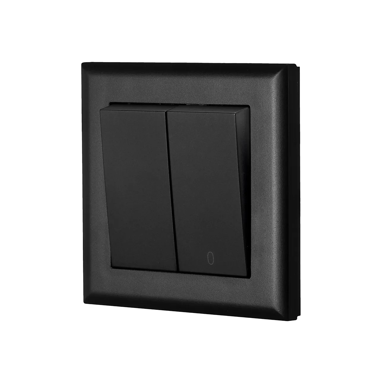 Bryter 2+1-pol innfelt sort fjord