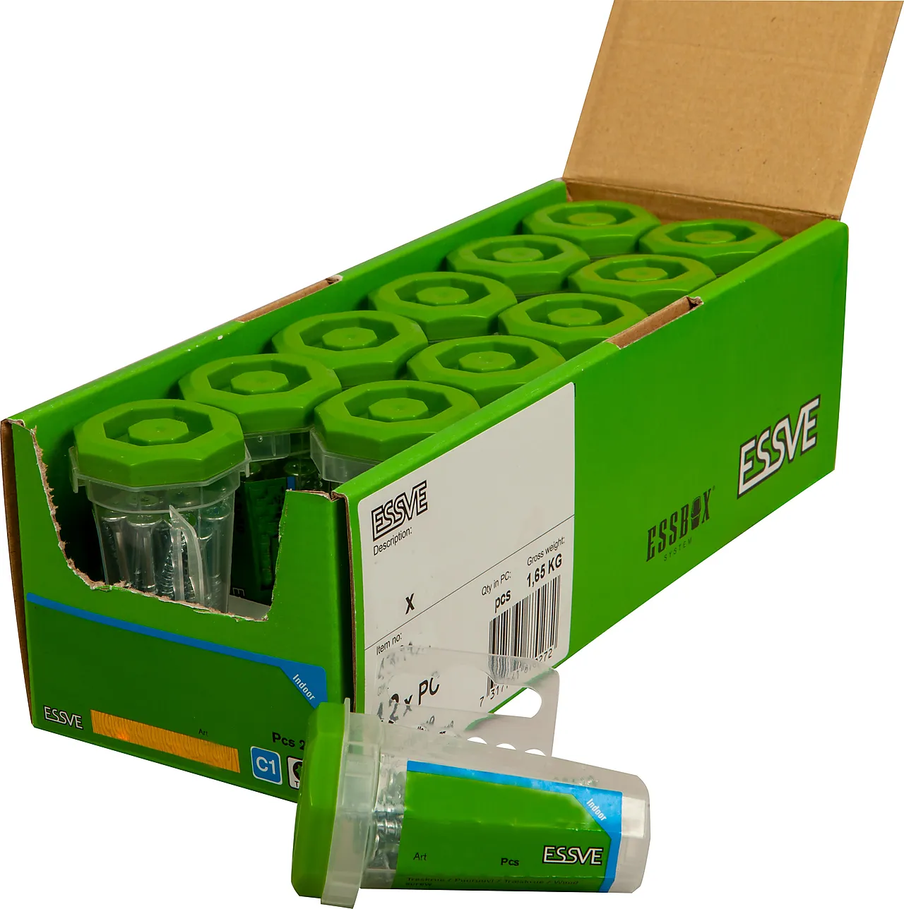 Treskrue essdrive senkhode blankforsinket 3,5x20 mm 20 stk null - 20 - 2 - Miniatyr