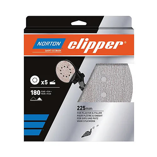 Rondell slipepapir K180 225 mm