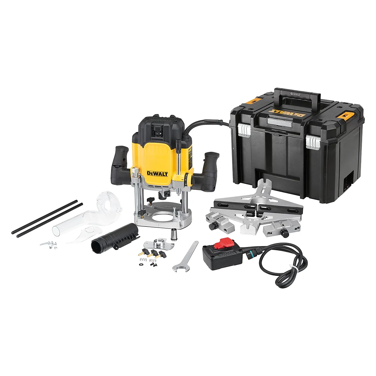 Håndoverfres 12mm 2300w dwe627kt til fresebord tstak vi-koffert null - null - 2 - Miniatyr