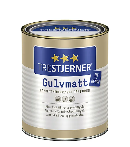 Gulvmatt gulvlakk 0,75 liter