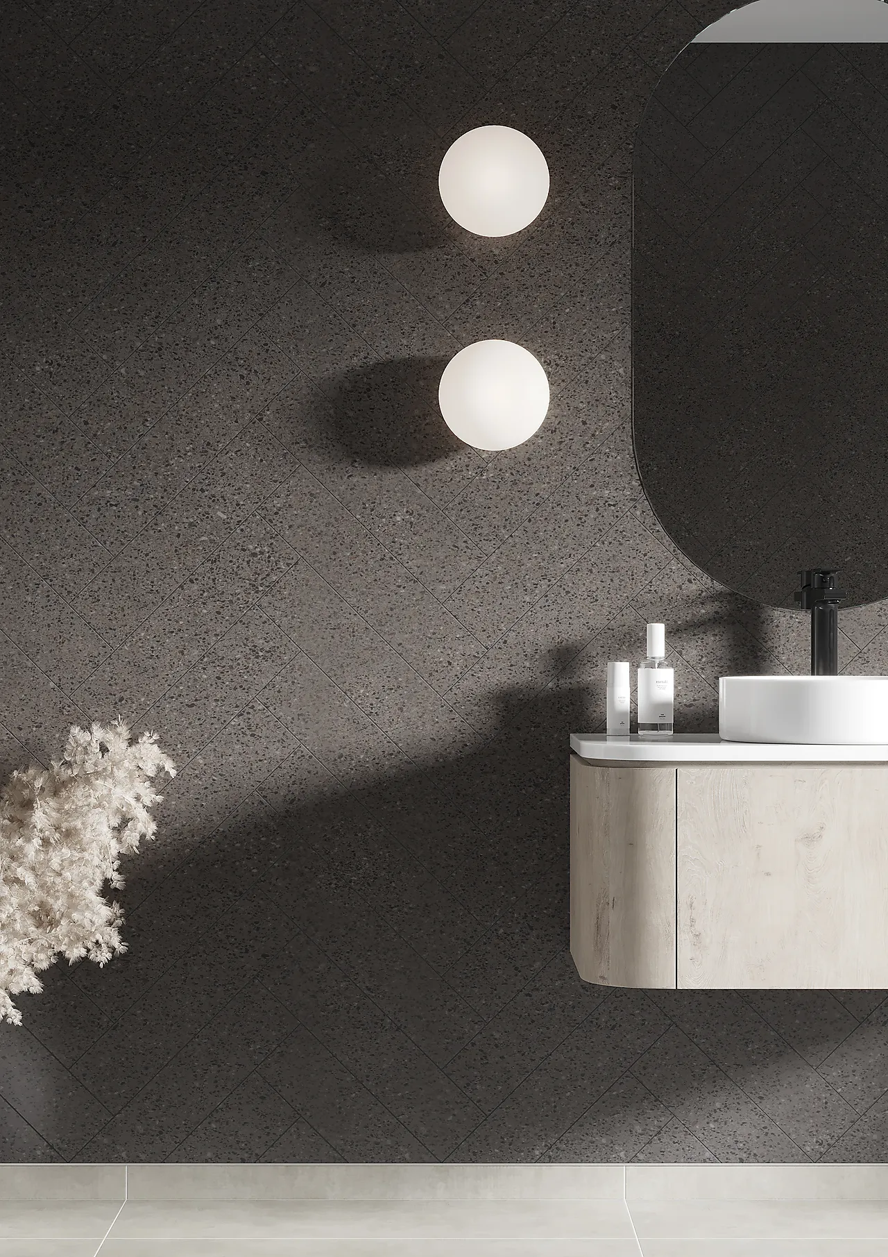 Baderomsp 4002-m72 s terr darkkjøkkenpl 11x620x2400mm null - null - 2 - Miniatyr