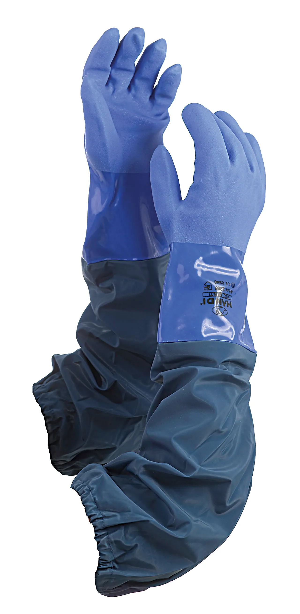 Hanske pvc o/s 70cm 2268 10 handi pvc olje syreh lang str 10 Hanske pvc o/s 70cm 2268 10 handi pvc olje syreh lang str 10