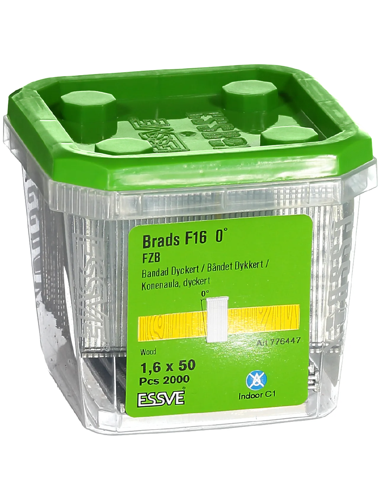 Dykkert spiker 0° F16 1,6 x 50 mm 2000 stk null - 50 - 2 - Miniatyr