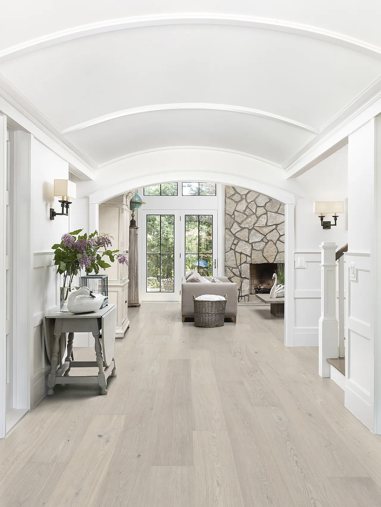 Dalby xxl herdet tregulv  nature  lakk 33 powder white null - null - 2 - Miniatyr