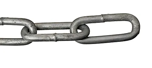 Kjetting 2 meter langlenket 8 mm varmsinket