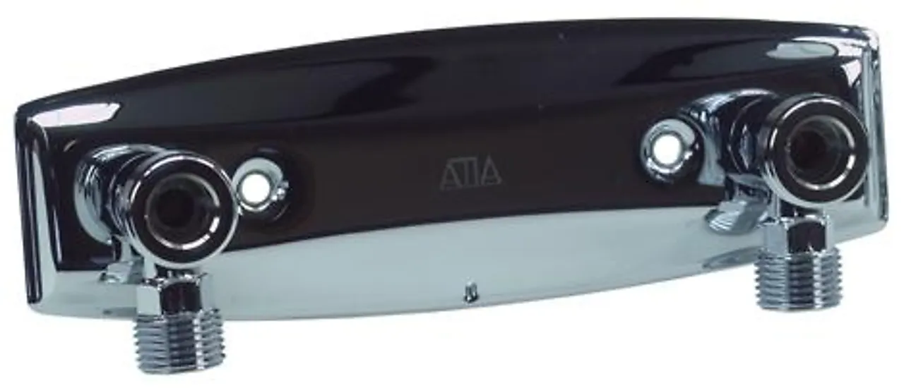 Blandebatterifeste R15 150C/C Krom Utenpåliggende Rør