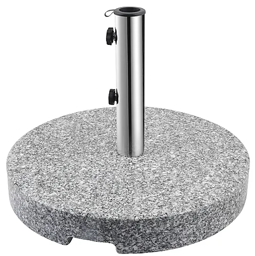 Parasollfot grå 40 kg Ø50 cm