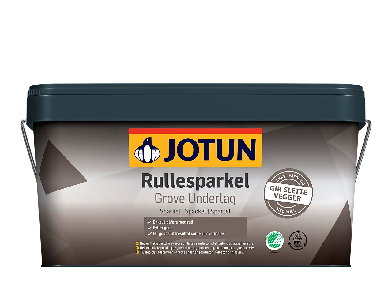 Rullesparkel 10 liter grove underlag Rullesparkel 10 liter grove underlag