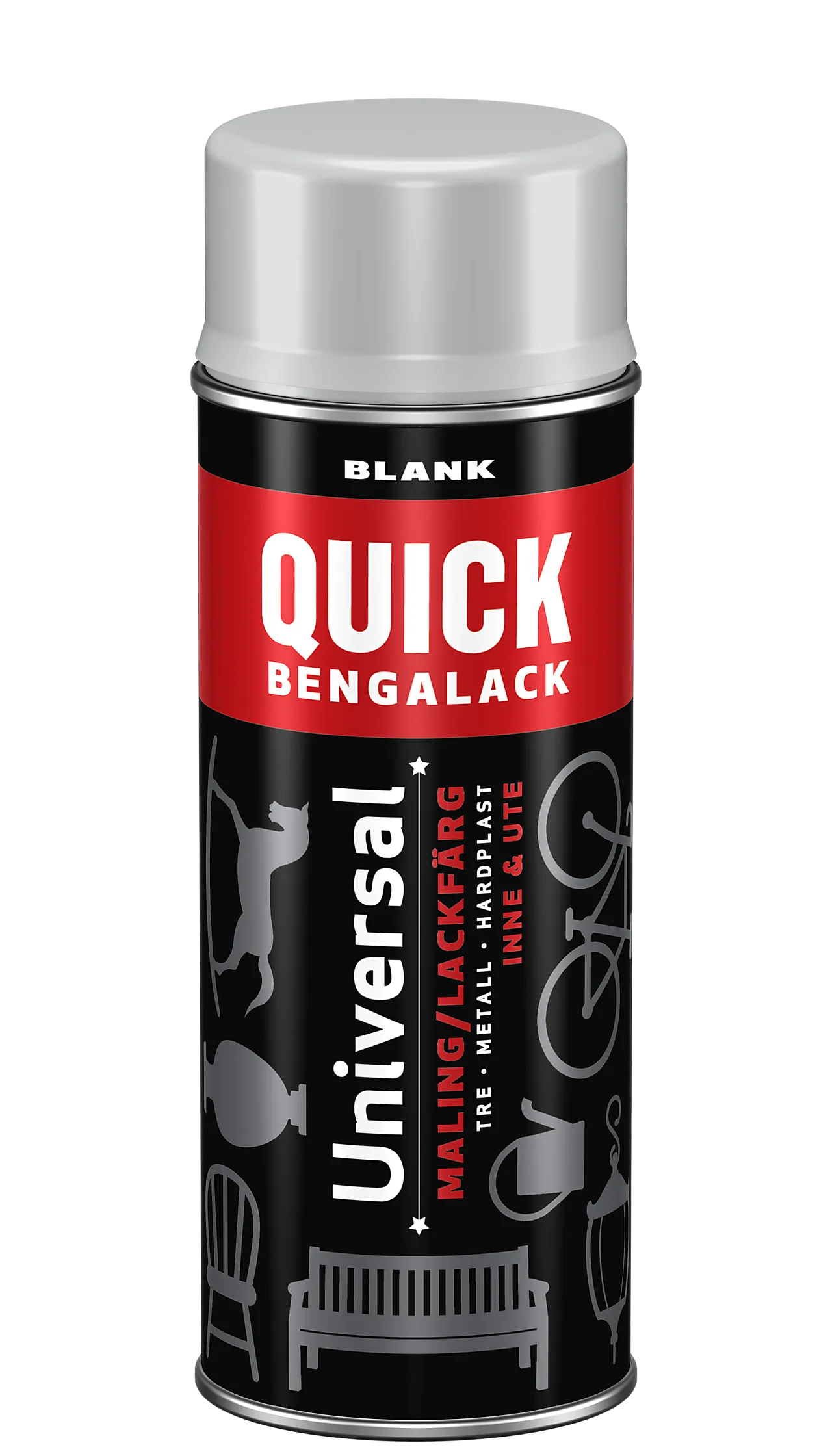 Bengalack spray 400ml pastellgrå blank Bengalack spray 400ml pastellgrå blank
