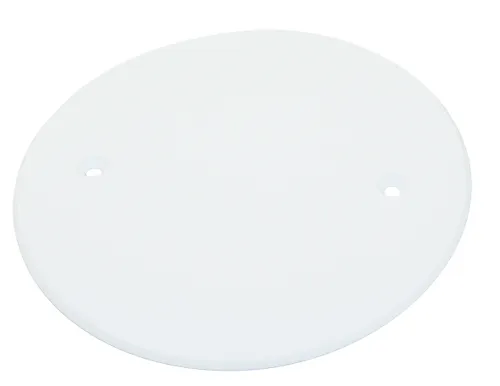 Taklokk 100 mm slett hvit