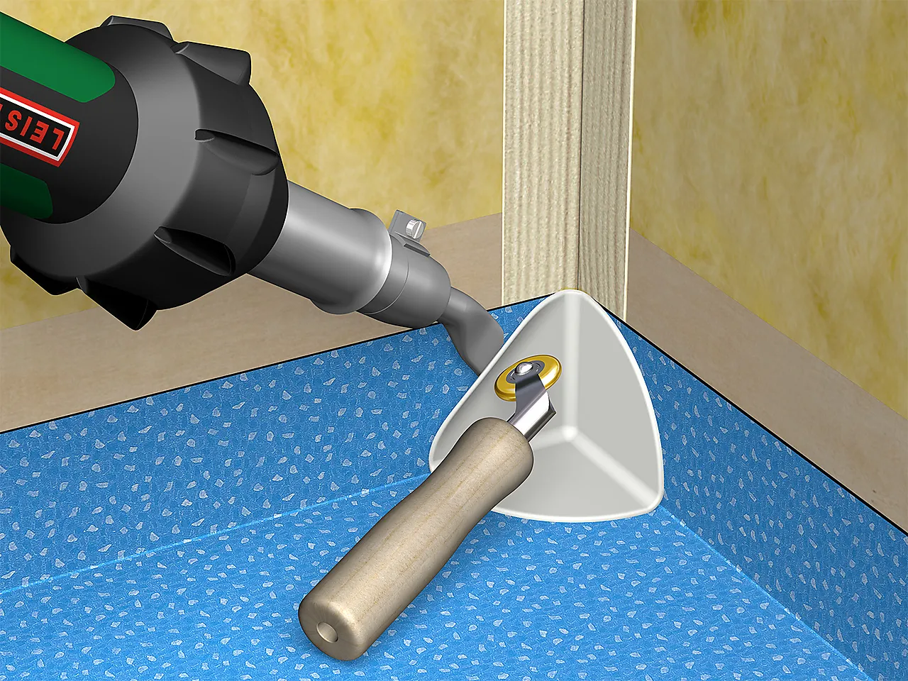 Litex hjørne innvendig for toppmembran 5 pk Litex hjørne innvendig for toppmembran 5 pk