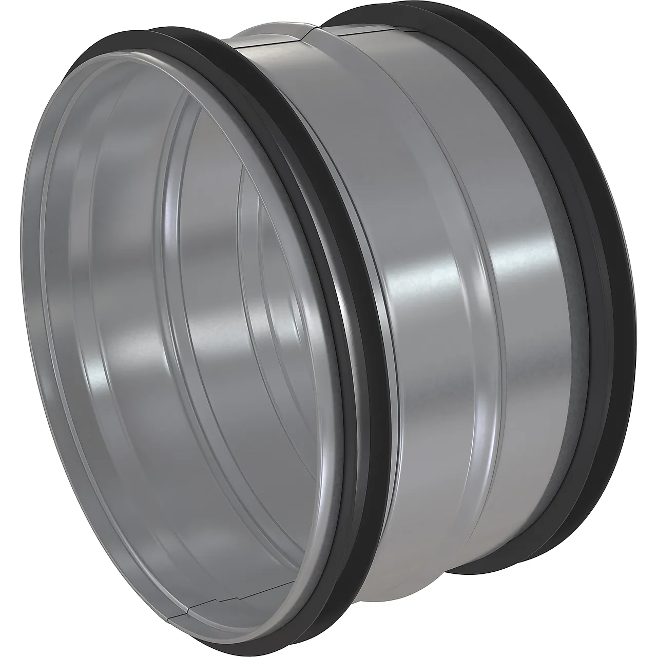 Skjøtenippel med pakning Ø 125 mm Skjøtenippel med pakning Ø 125 mm