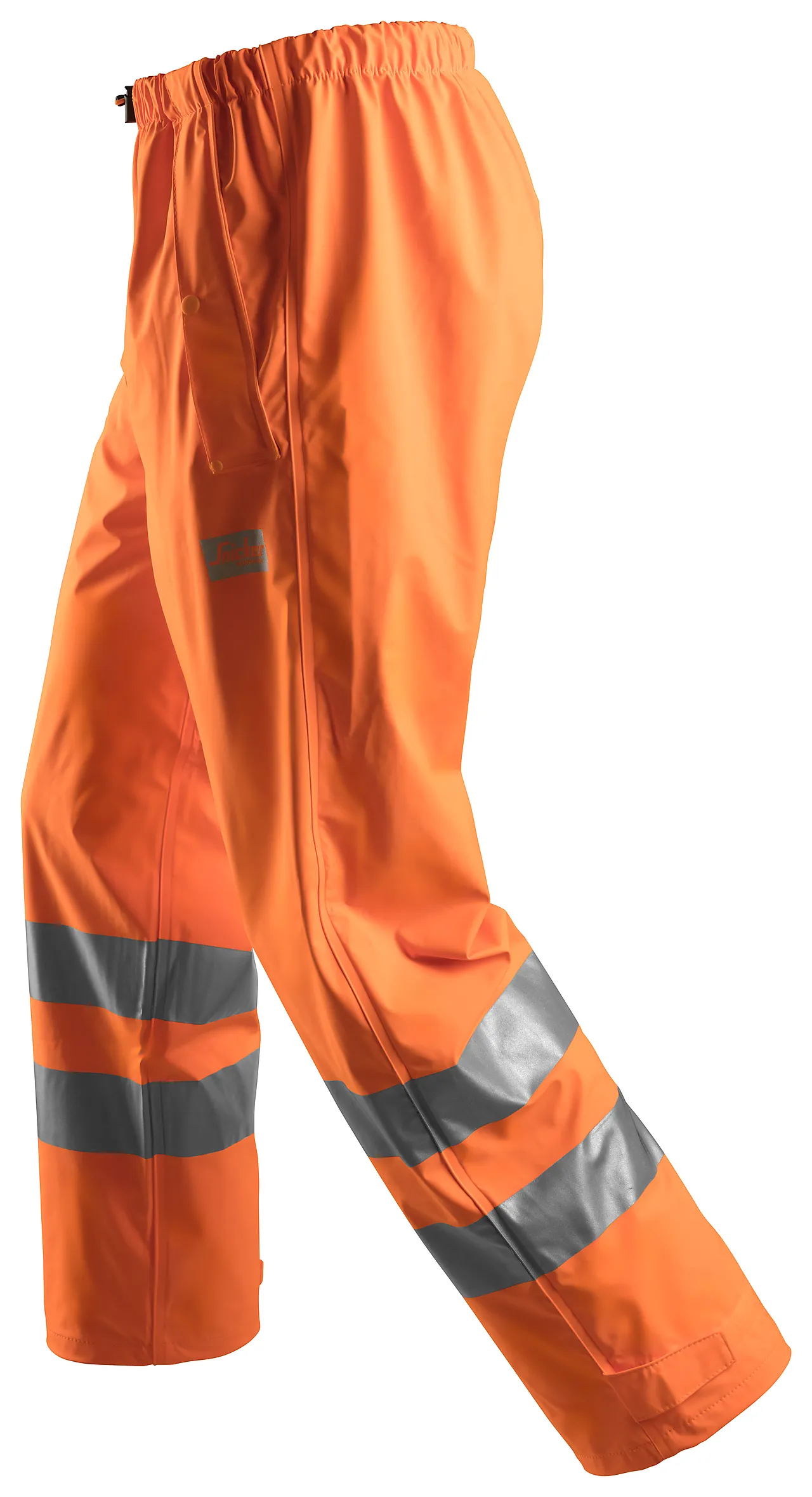 Regnbukse 8243 PU High Vis kl.2 oransje M null - M - 3 - Miniatyr